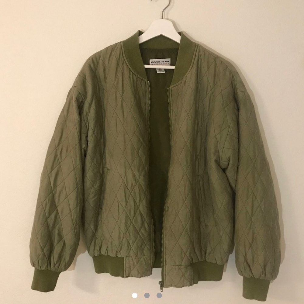 Vintage Silk Bomber